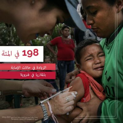 زيادة في تسجيل حالات الإصابة بالملاريا في فنزويلا