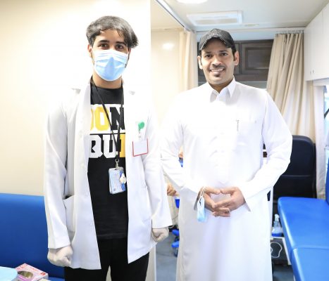 نادي الحزم  يطلق حملة التبرع بالدم في مباراته ضد الإتحاد