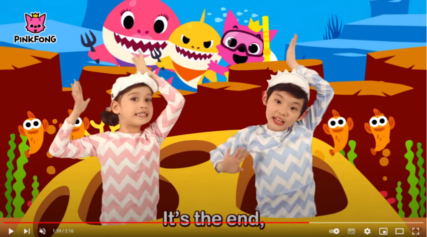 أغنية الأطفال "بيبي شارك" Baby Shark الأكثر مشاهدة بالعالم