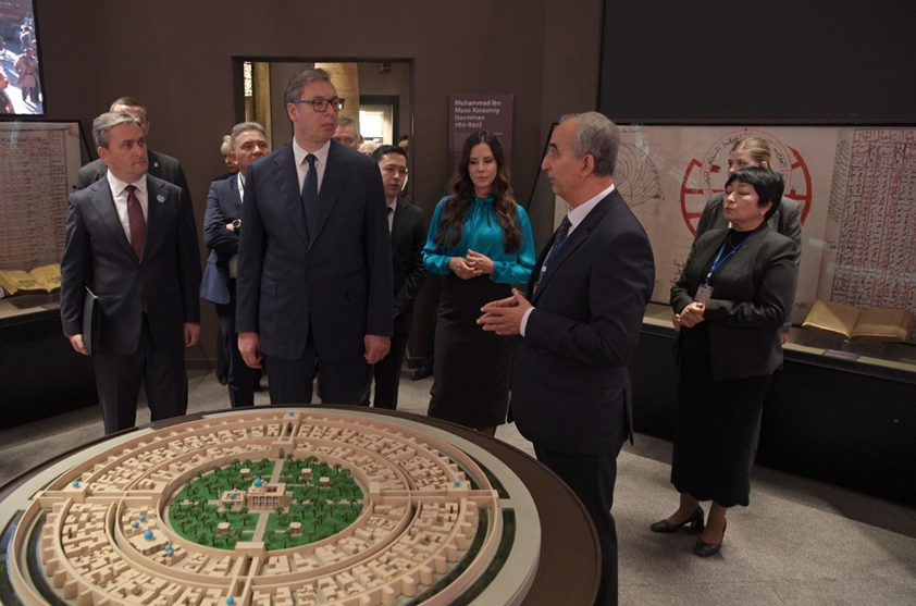 رئيس جمهورية أوزبكستان يفتتح مركز الحضارة الإسلامية في طشقند