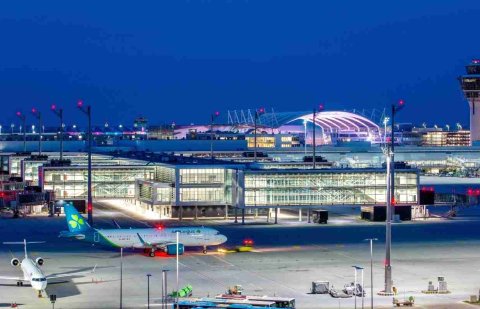 مطار میونیخ یفتتح صالة ركاب جديدة لشركات الطیران العربیة