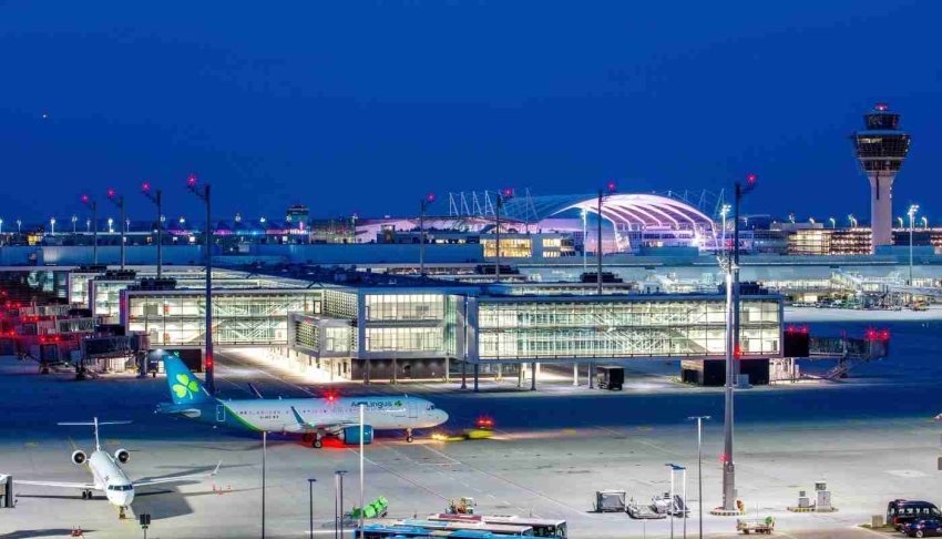 مطار میونیخ یفتتح صالة ركاب جديدة لشركات الطیران العربیة