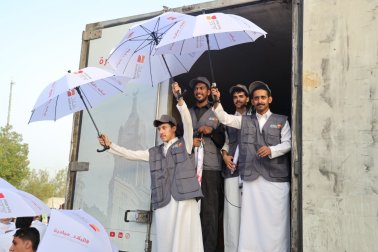ثلاث مبادرات ميدانية لخدمة الحجاج من بنك البلاد خلال موسم 1447هـ
