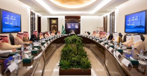 الأمير سعود بن مشعل يراس اجتماعًا بحضور الوزير الجاسر وقيادات المنظومة