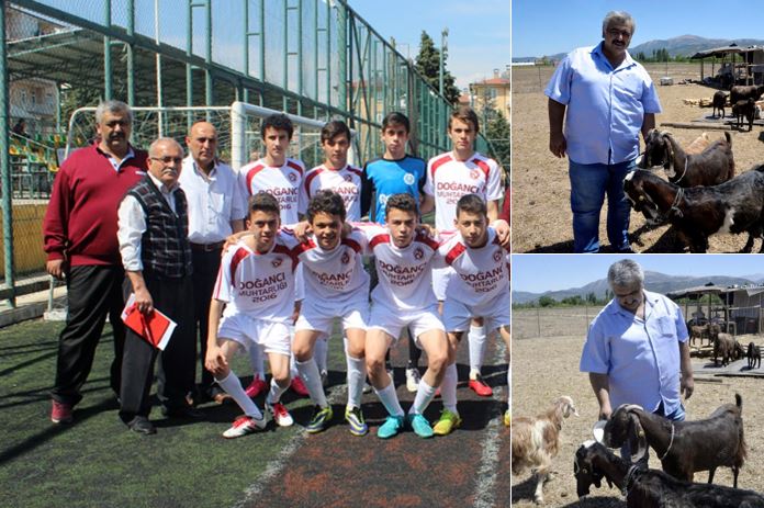 اللاعبون مقابل العنزات في "غولسبور"، التركي