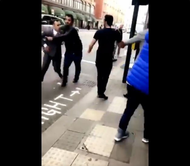 لقطة من الفيديو المتداول