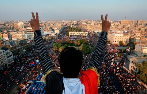 المظاهرات في العراق