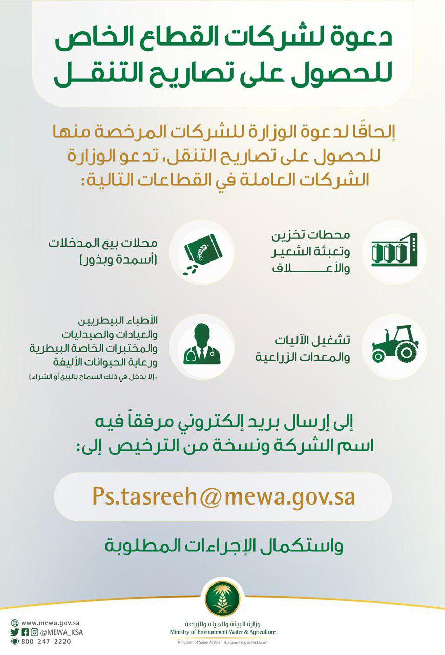 وزارة البيئة والمياه والزراعة