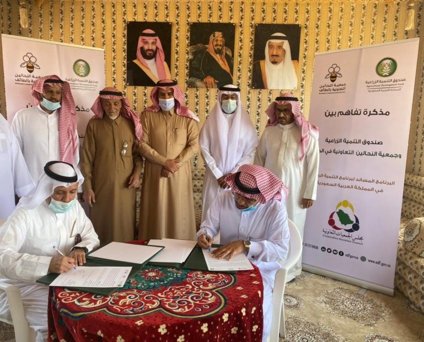 صندوق التنمية الزراعية يوقع مذكرة تفاهم مع الجمعية التعاونية للنحالين بالطائف