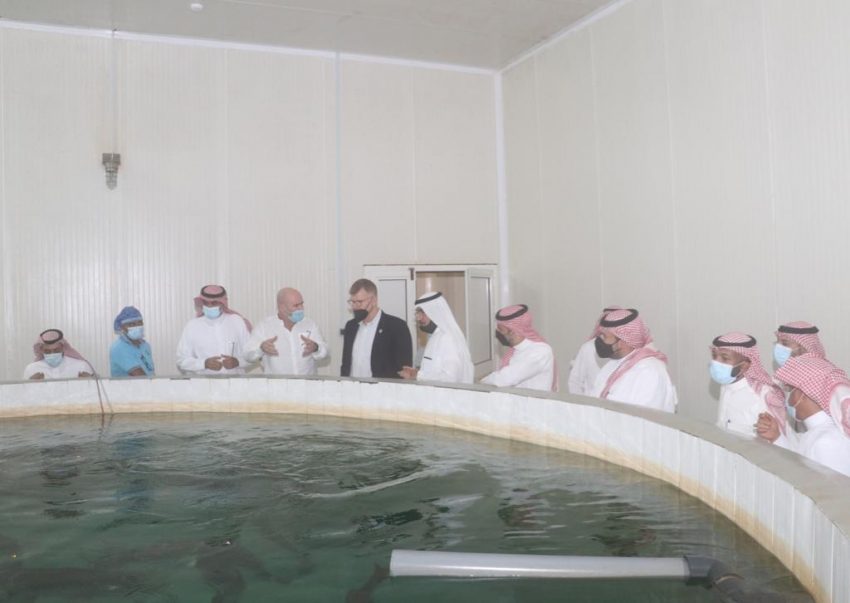 محافظ صندوق التنمية الوطني يزور مشروع "نقوا" في الليث