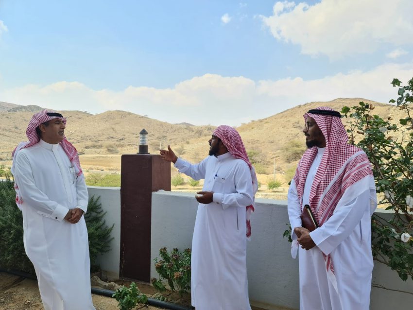 مدير عام صندوق التنمية الزراعية يزور عدداً من المزارعين والمشاريع الزراعية في محافظة الطائف