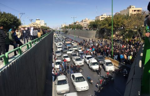 الاحتجاجات في إيران