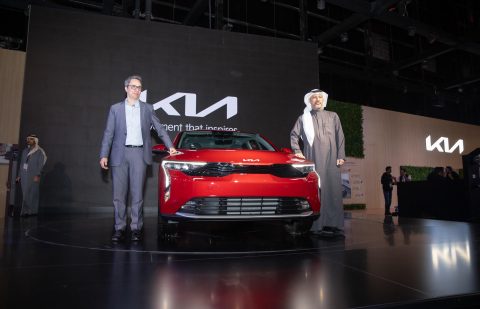 جناح كيا الجبر يشارك في معرض الرياض للسيارات