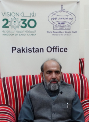 رئيس مجلس الفكر الاسلامي الباكستاني الدكتور قبلة إياز