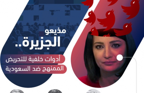 مذيعو الجزيرة أدوات قطرية للتضليل والتحريض على المملكة