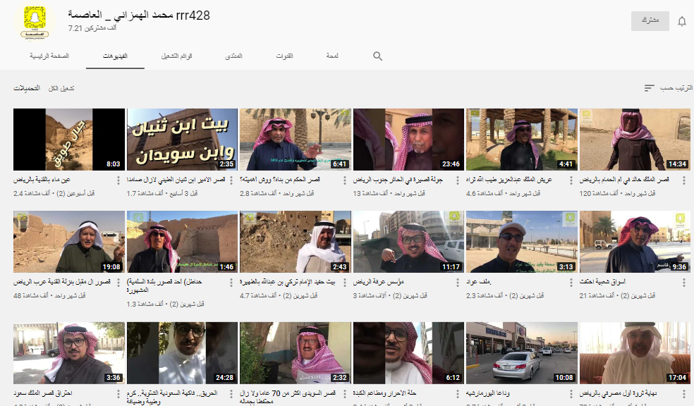 محمد الهمزاني تاريخ الرياض